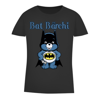 Bat Bärchi - Glücksbärchi - Damen Premium Bio T-Shirt Black