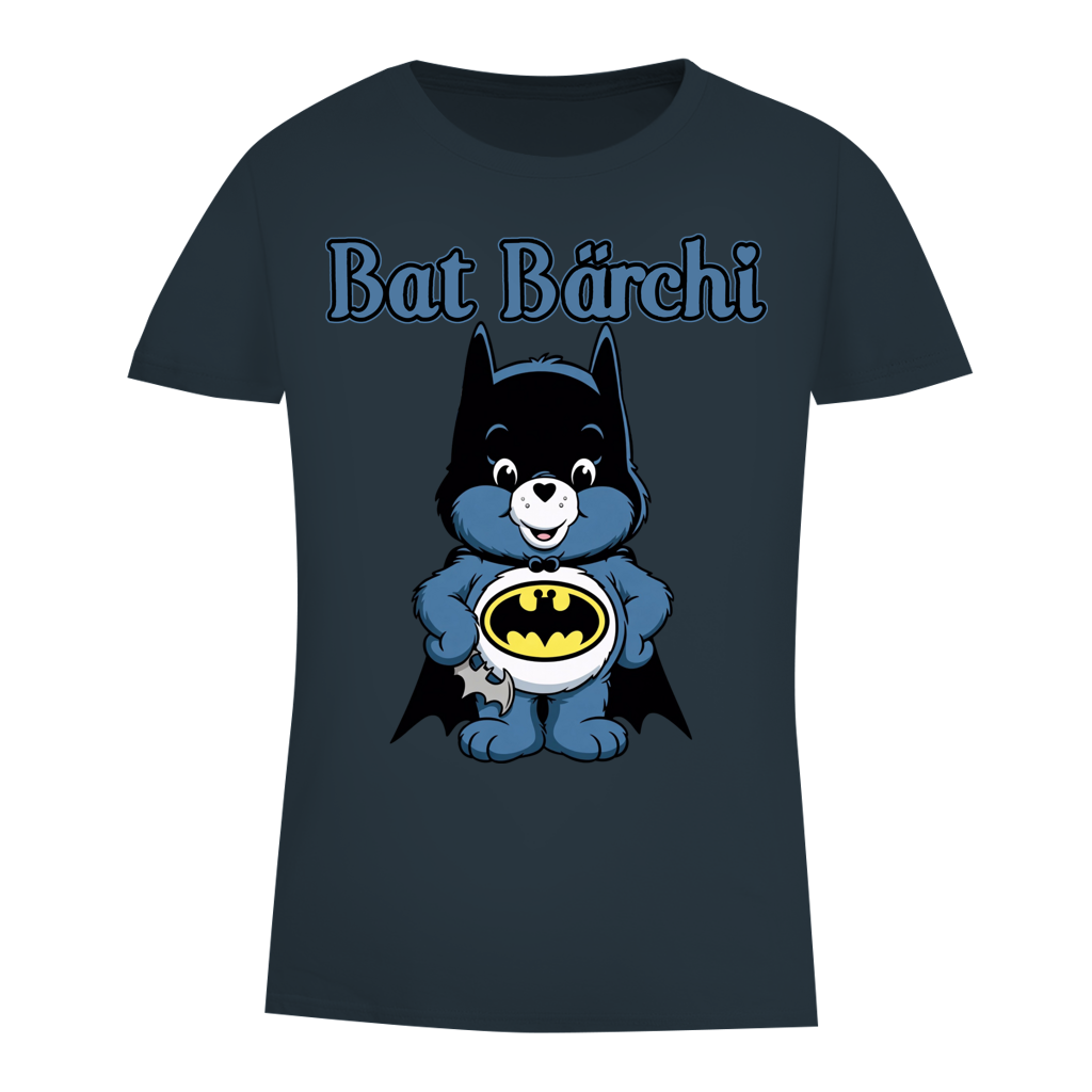 Bat Bärchi - Glücksbärchi - Damen Premium Bio T-Shirt Dark Grey