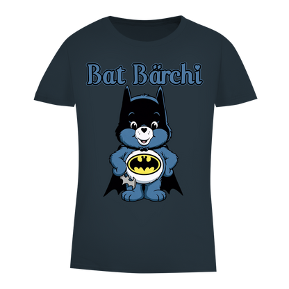 Bat Bärchi - Glücksbärchi - Damen Premium Bio T-Shirt Dark Grey