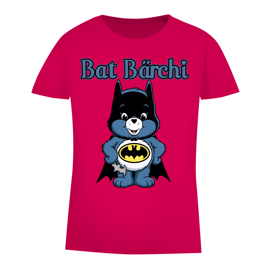 Bat Bärchi - Glücksbärchi - Damen Premium Bio T-Shirt Fuchsia