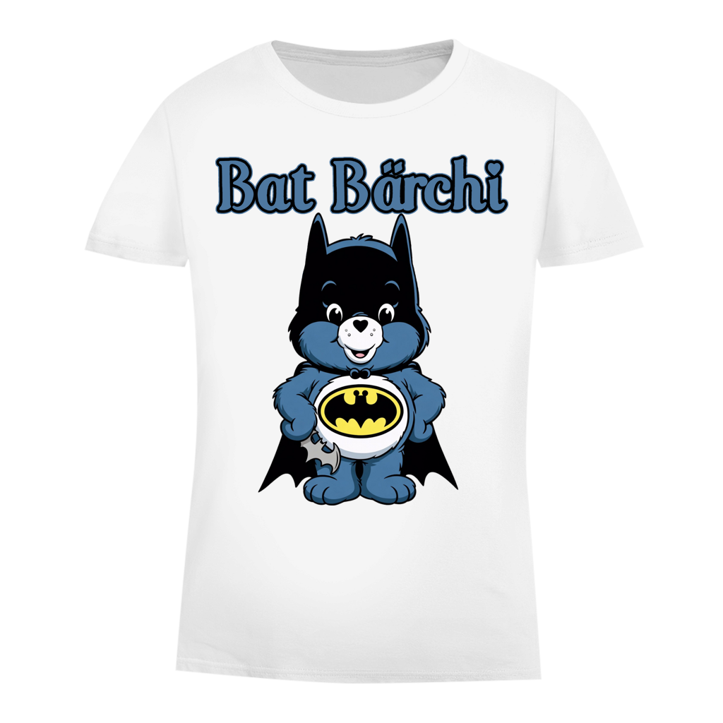 Bat Bärchi - Glücksbärchi - Damen Premium Bio T-Shirt White