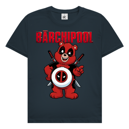 Bärchipool - Glücksbärchi - Herren T-Shirt Dark Grey Solid