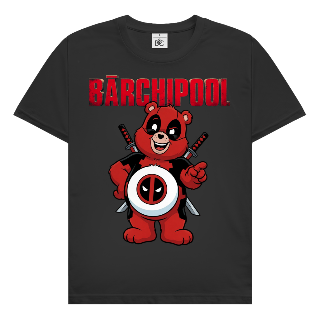 Bärchipool - Glücksbärchi - Herren T-Shirt Black