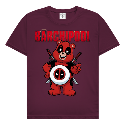 Bärchipool - Glücksbärchi - Herren T-Shirt Burgundy