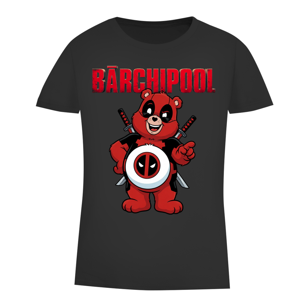 Bärchipool - Glücksbärchi - Damen Premium Bio T-Shirt Black