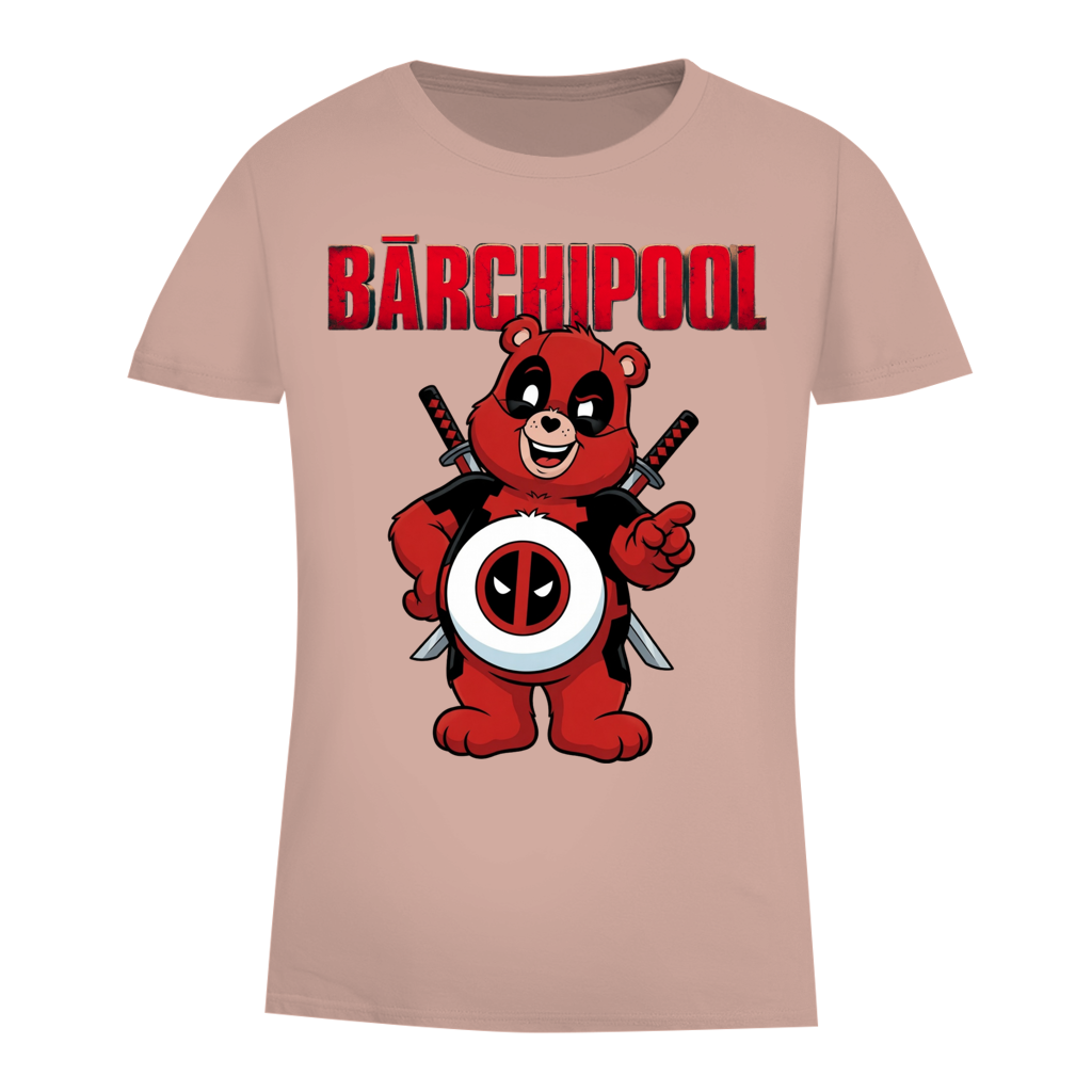 Bärchipool - Glücksbärchi - Damen Premium Bio T-Shirt Millennial Pink