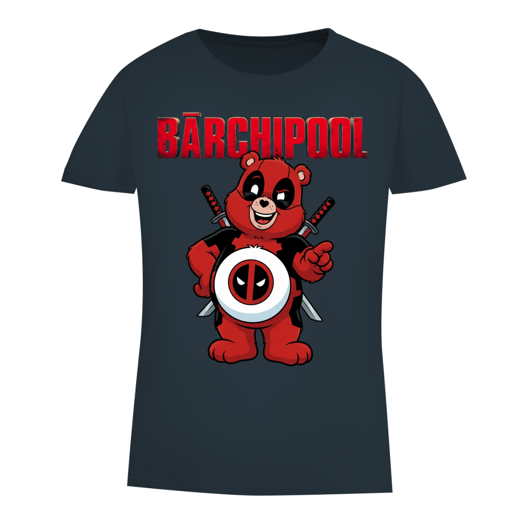 Bärchipool - Glücksbärchi - Damen Premium Bio T-Shirt Dark Grey