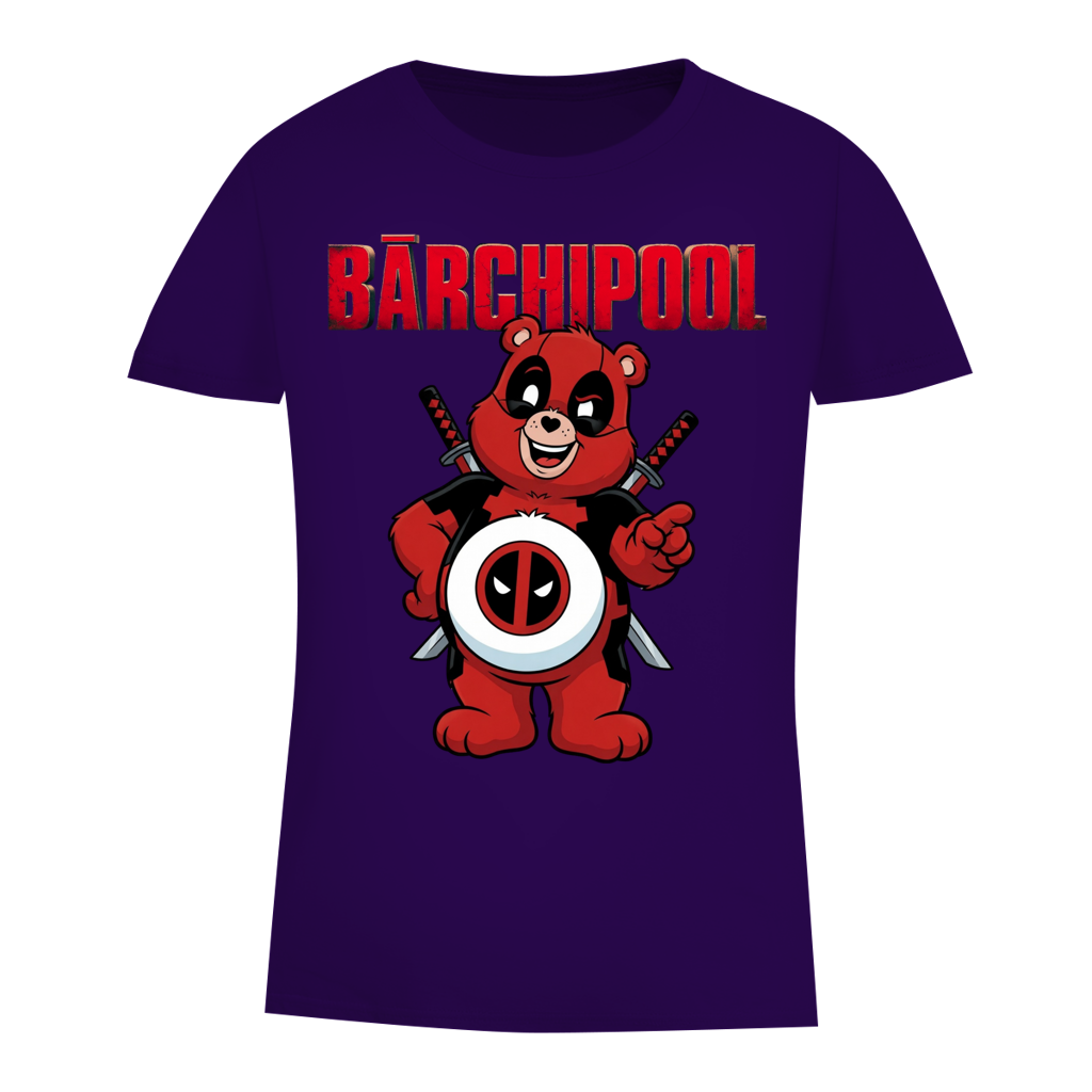 Bärchipool - Glücksbärchi - Damen Premium Bio T-Shirt Urban Purple