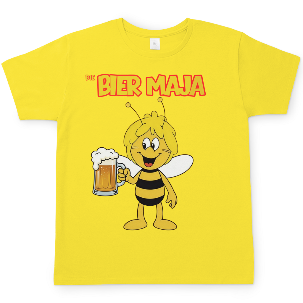 Die Bier Biene Maja - Herren T-Shirt Solar Yellow