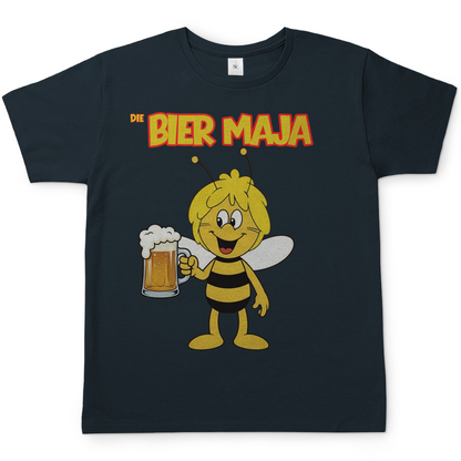 Die Bier Biene Maja - Herren T-Shirt Dark Grey Solid