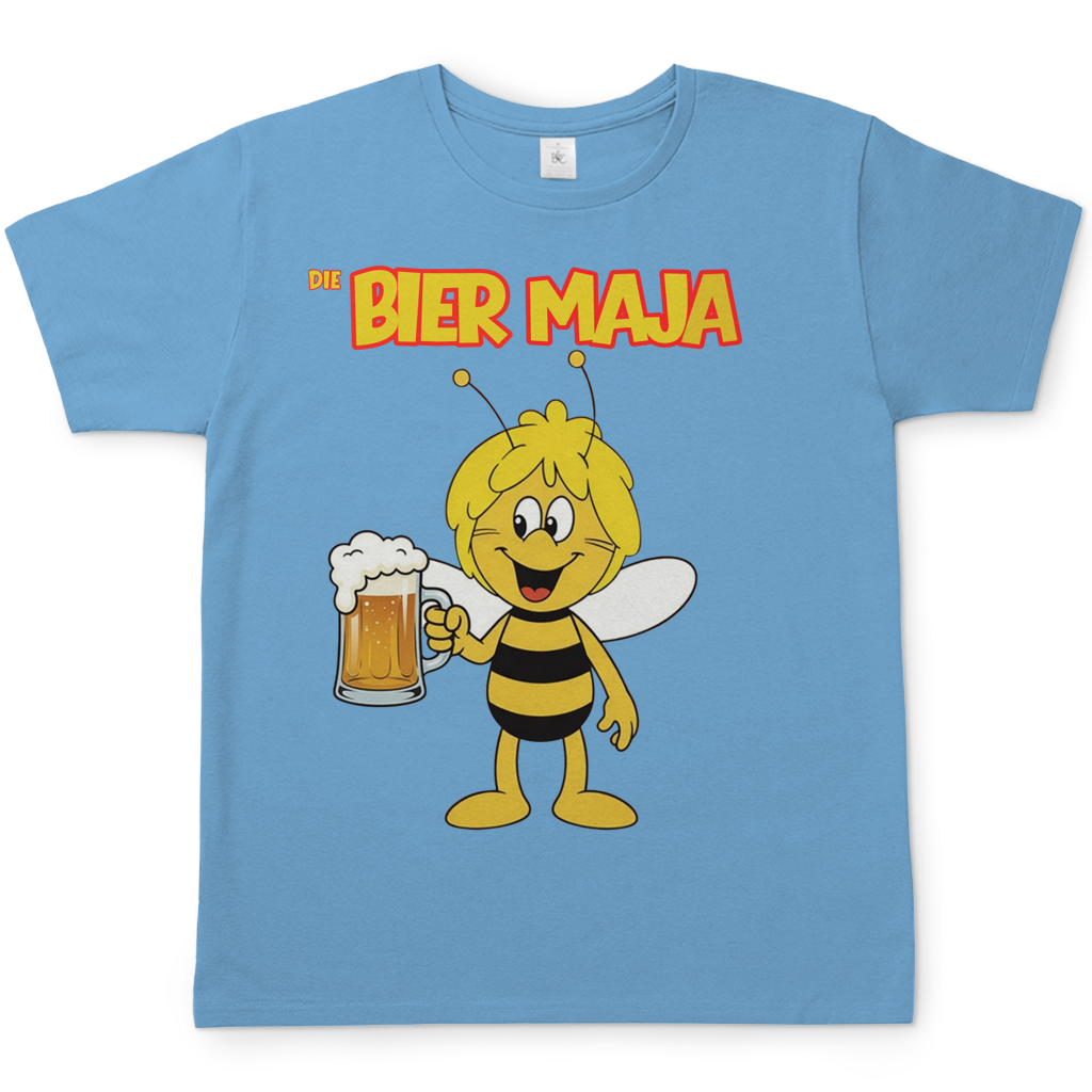 Die Bier Biene Maja - Herren T-Shirt Sky Blue
