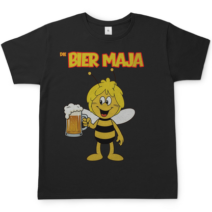 Die Bier Biene Maja - Herren T-Shirt Black