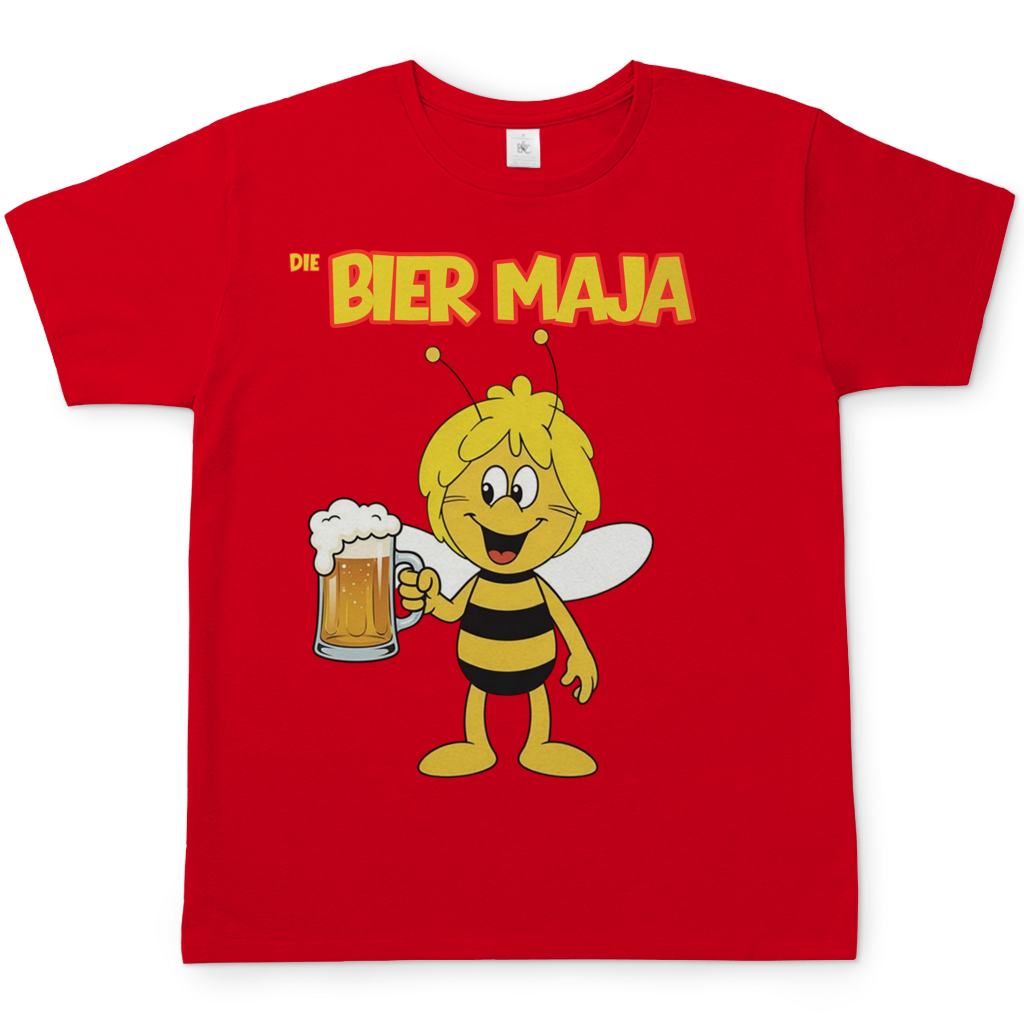 Die Bier Biene Maja - Herren T-Shirt Red