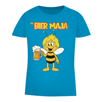 Die Bier Biene Maja - Damen Premium Bio T-Shirt Atoll
