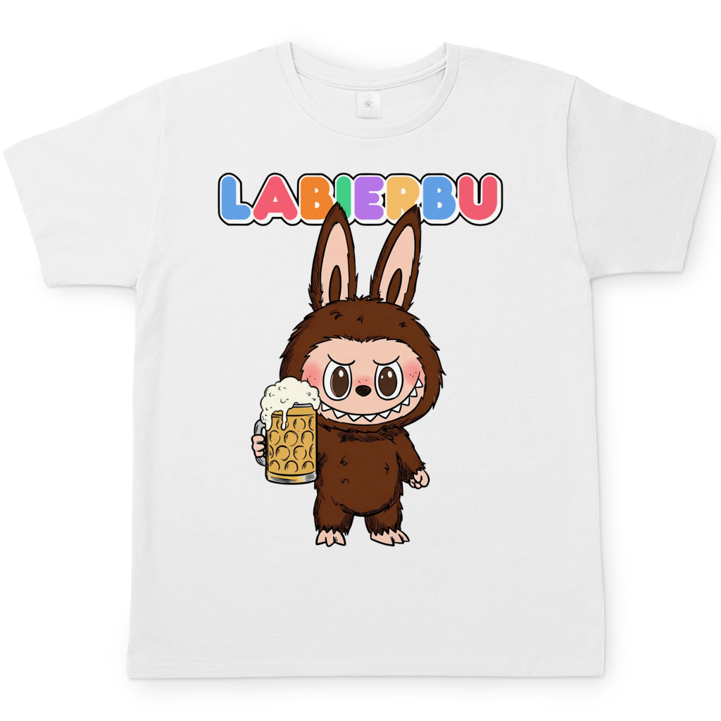 Labierbu Labubu - Herren T-Shirt White