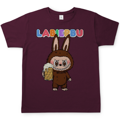 Labierbu Labubu - Herren T-Shirt Burgundy