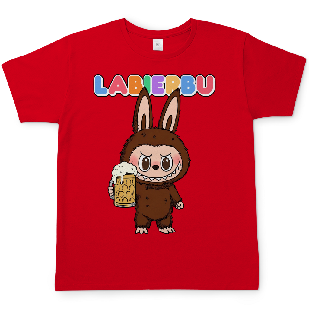 Labierbu Labubu - Herren T-Shirt Red
