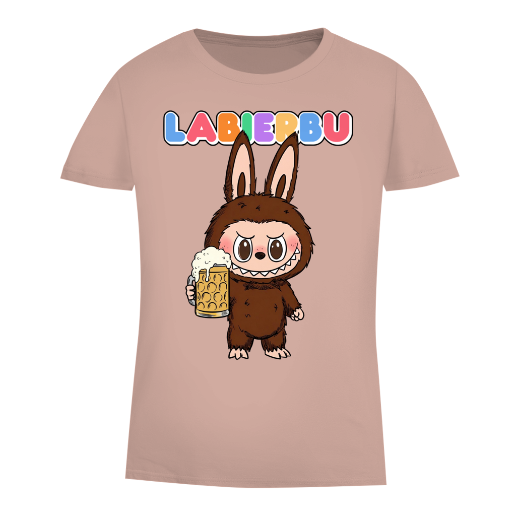Labierbu Labubu - Damen Premium Bio T-Shirt Millennial Pink
