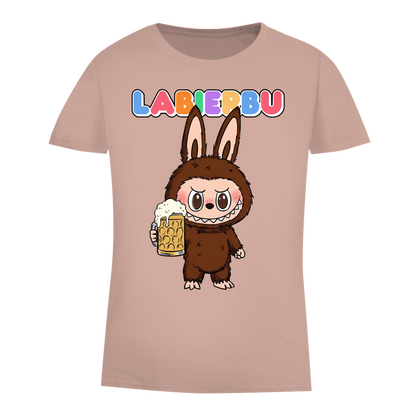 Labierbu Labubu - Damen Premium Bio T-Shirt Millennial Pink