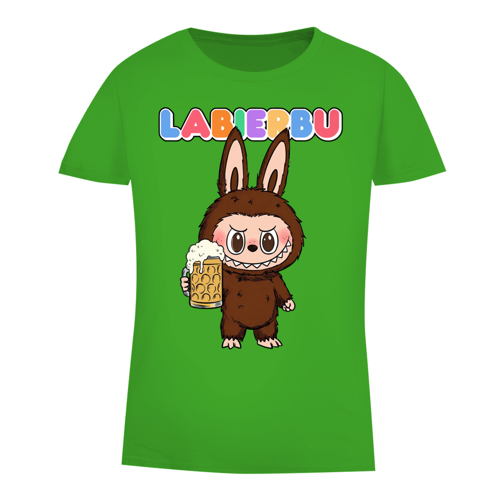 Labierbu Labubu - Damen Premium Bio T-Shirt Real Green