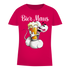 Bier Diddl Maus - Damen Premium Bio T-Shirt Fuchsia