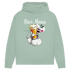 Bier Diddl Maus - Damen Premium Bio Hoodie Sage