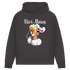 Bier Diddl Maus - Damen Premium Bio Hoodie Asphalt