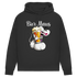 Bier Diddl Maus - Damen Premium Bio Hoodie Black Pure