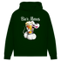 Bier Diddl Maus - Damen Premium Bio Hoodie Forest Green