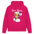 Bier Diddl Maus - Damen Premium Bio Hoodie Magenta Pink