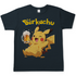 Bierkachu Pikachu Pokemon - Herren T-Shirt Dark Grey Solid