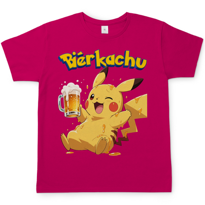Bierkachu Pikachu Pokemon - Herren T-Shirt Sorbet