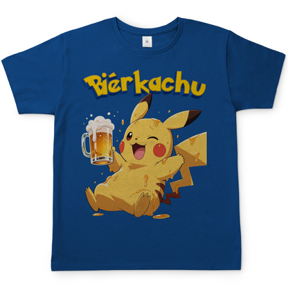 Bierkachu Pikachu Pokemon - Herren T-Shirt Royal Blue