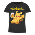 Bierkachu Pikachu Pokemon - Damen Premium Bio T-Shirt Black