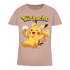 Bierkachu Pikachu Pokemon - Damen Premium Bio T-Shirt Millennial Pink