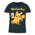 Bierkachu Pikachu Pokemon - Damen Premium Bio T-Shirt Dark Grey