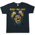 BIER-NA-NA! - Herren T-Shirt Dark Grey Solid