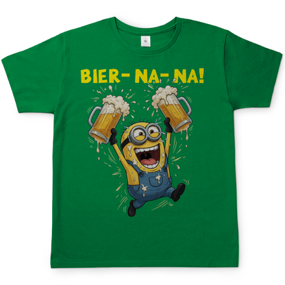 BIER-NA-NA! - Herren T-Shirt Kelly Green