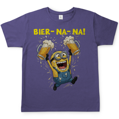 BIER-NA-NA! - Herren T-Shirt Millennial Lilac