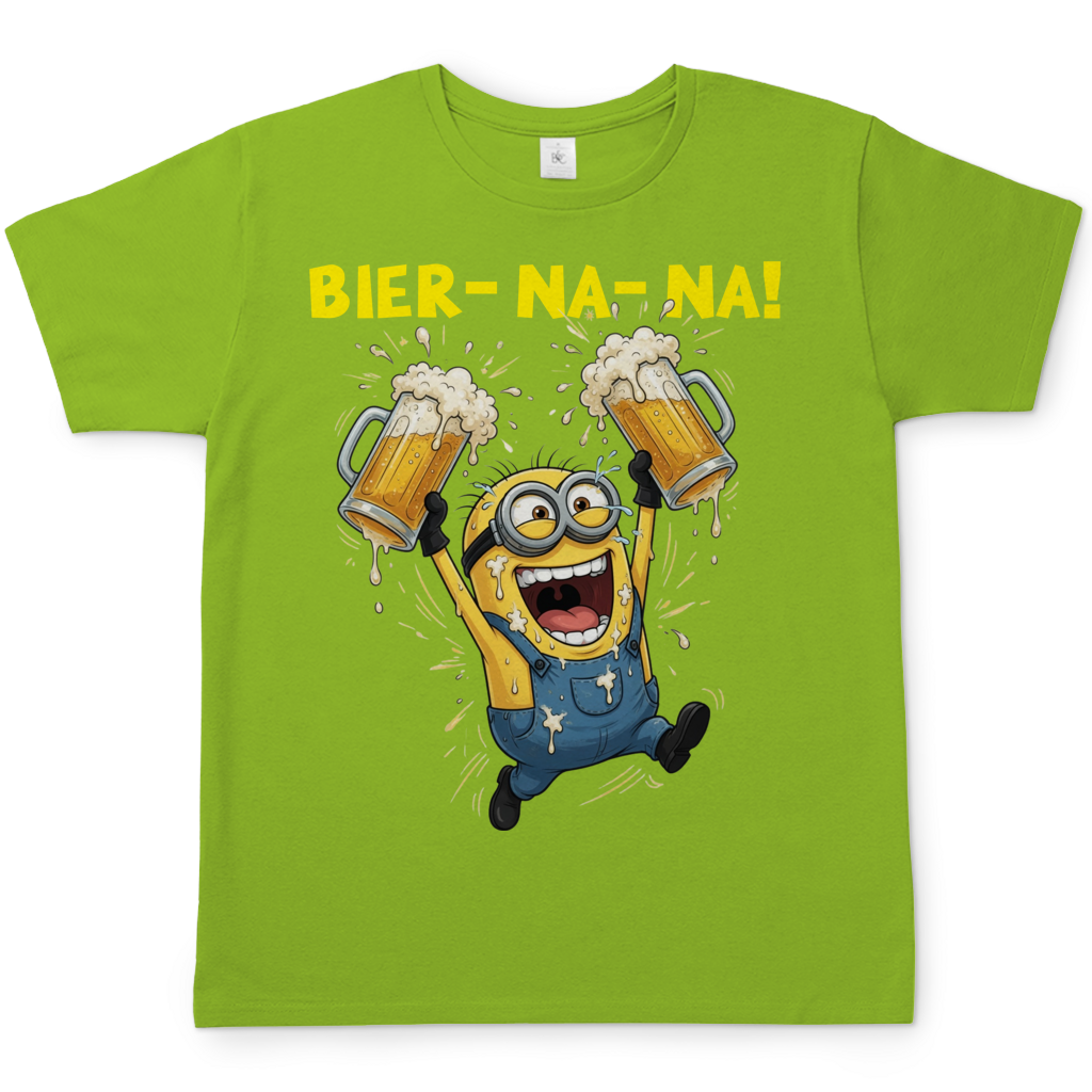 BIER-NA-NA! - Herren T-Shirt Orchid Green