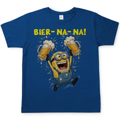 BIER-NA-NA! - Herren T-Shirt Royal Blue
