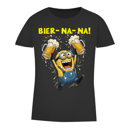 BIER-NA-NA! - Damen Premium Bio T-Shirt Black