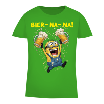 BIER-NA-NA! - Damen Premium Bio T-Shirt Real Green