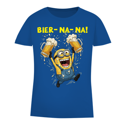 BIER-NA-NA! - Damen Premium Bio T-Shirt Royal Blue