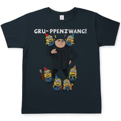 Gru-ppenzwang! - Herren T-Shirt Dark Grey Solid