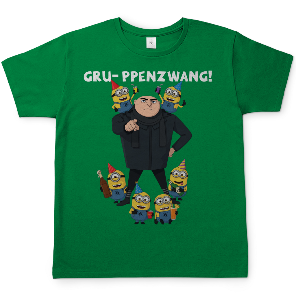 Gru-ppenzwang! - Herren T-Shirt Kelly Green