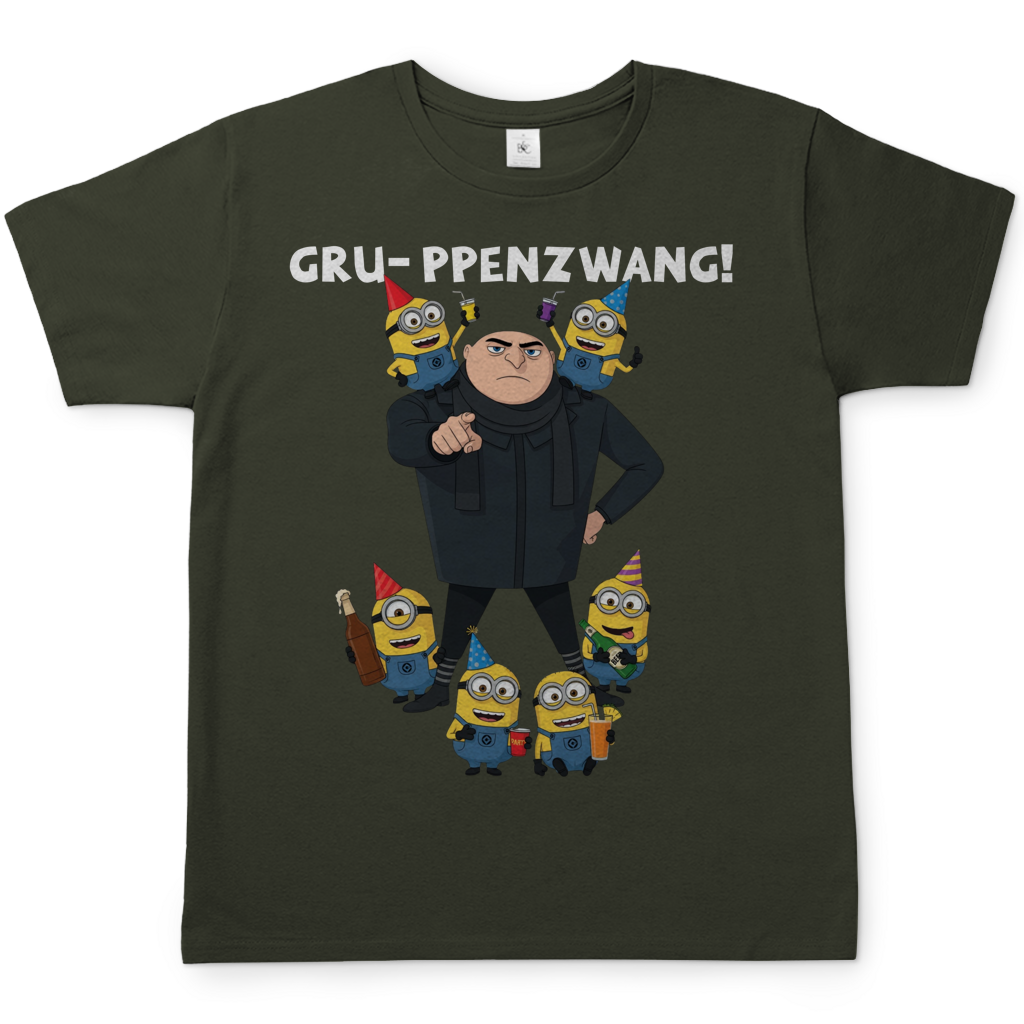 Gru-ppenzwang! - Herren T-Shirt Urban Khaki