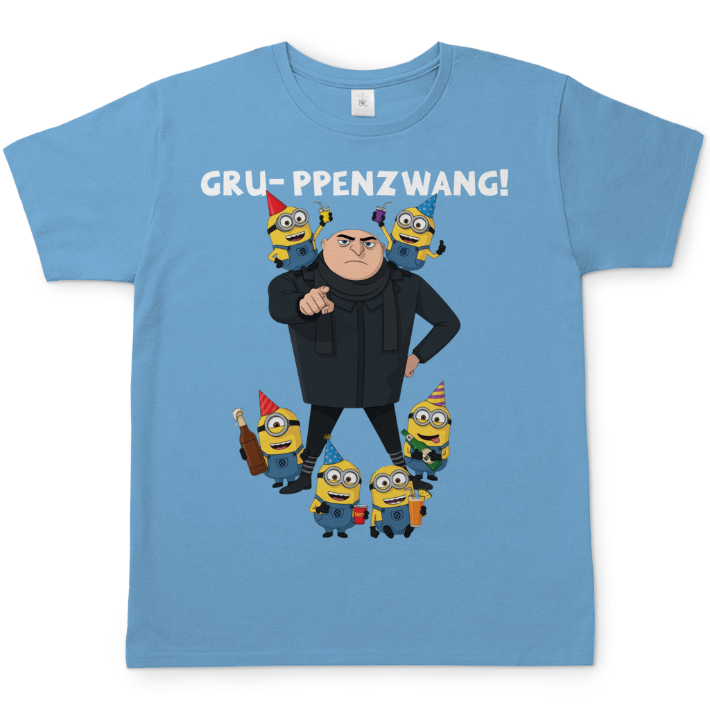Gru-ppenzwang! - Herren T-Shirt Sky Blue