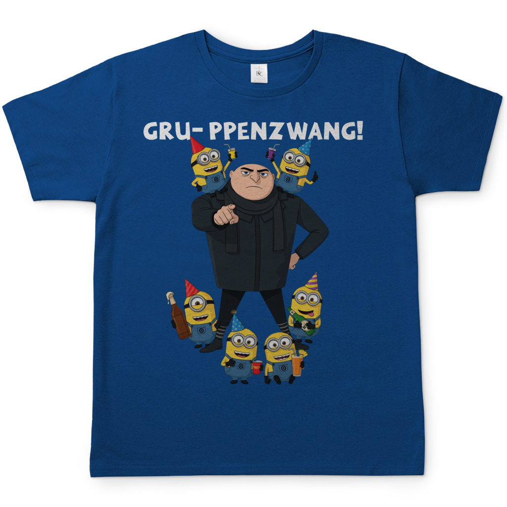 Gru-ppenzwang! - Herren T-Shirt Royal Blue