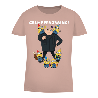 Gru-ppenzwang! - Damen Premium Bio T-Shirt Millennial Pink